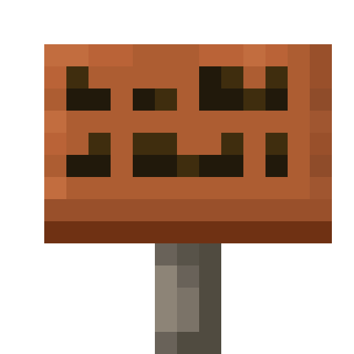 Minecraft Acacia Sign PNG
