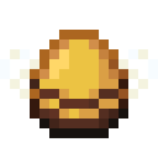 Generar abeja de Minecraft en PNG