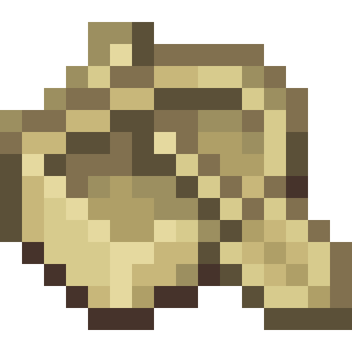 Minecraft Birch Boat PNG