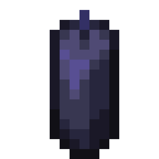 Minecraft Black Candle PNG