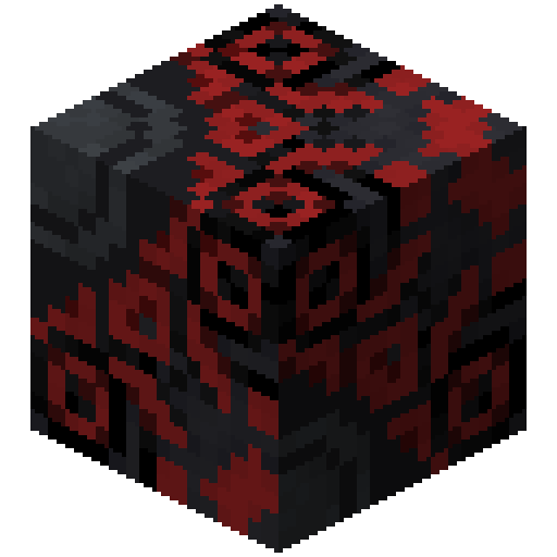 Minecraft Black Glazed Terracotta PNG