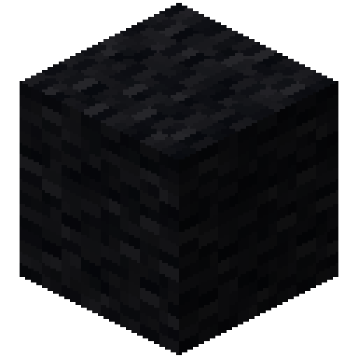 Minecraft Black Wool PNG