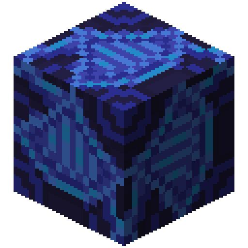 Minecraft Blue Glazed Terracotta PNG