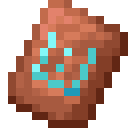 Minecraft Smithing Template (Bolt Armor Trim) PNG