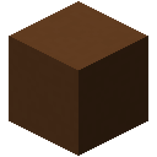Minecraft Brown Concrete PNG