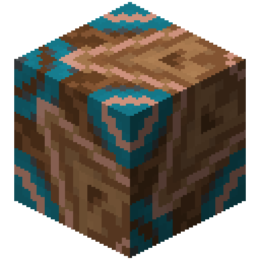 Minecraft Brown Glazed Terracotta PNG