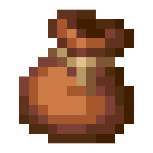 Saco de Minecraft en PNG