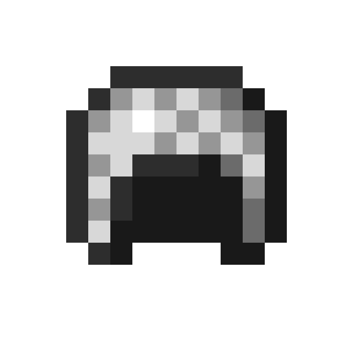 Minecraft Chainmail Helmet PNG