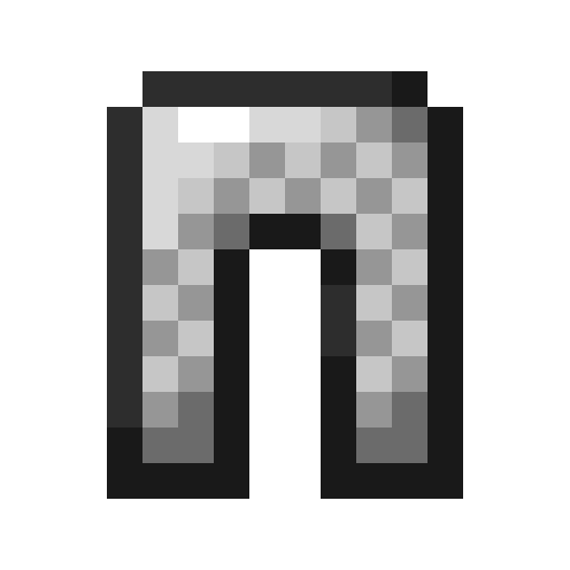 Minecraft Chainmail Leggings PNG