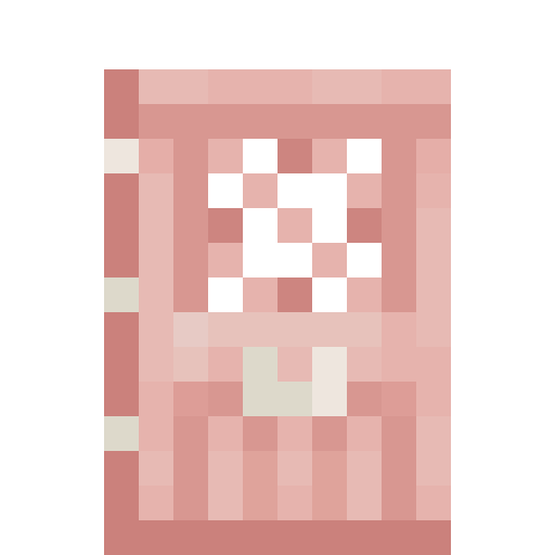 Minecraft Cherry Door PNG