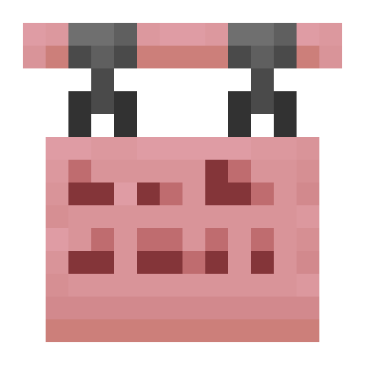 Minecraft Cherry Hanging Sign PNG