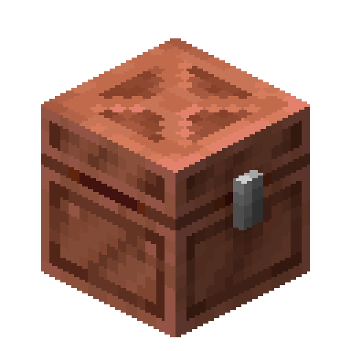 Minecraft Copper Chest PNG