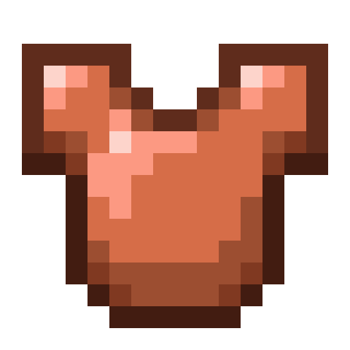 Minecraft Copper Chestplate PNG