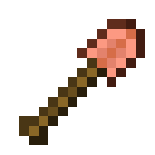 Minecraft Copper Shovel PNG