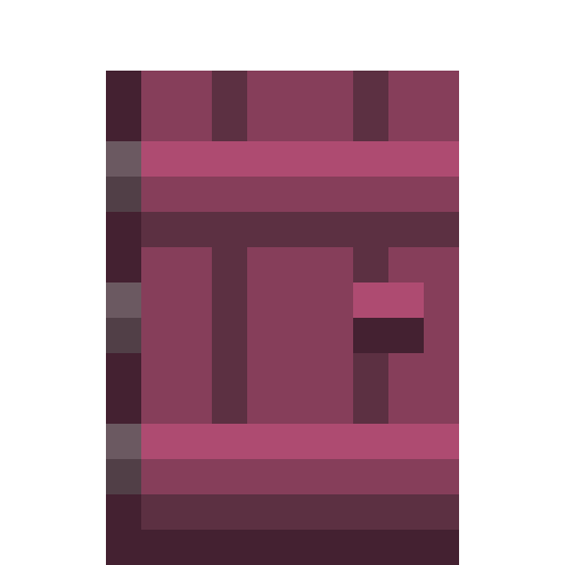 Minecraft Crimson Door PNG