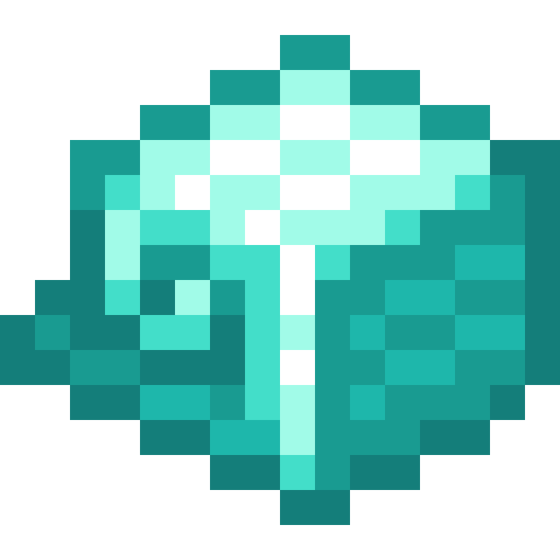 Minecraft Diamond Nautilus Armor PNG