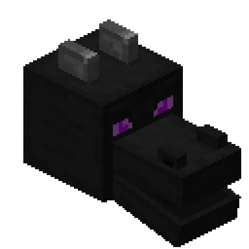Minecraft Dragon Head PNG