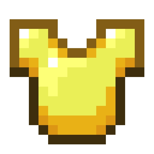 Minecraft Golden Chestplate PNG