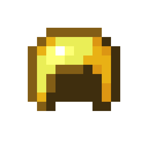 Minecraft Golden Helmet PNG