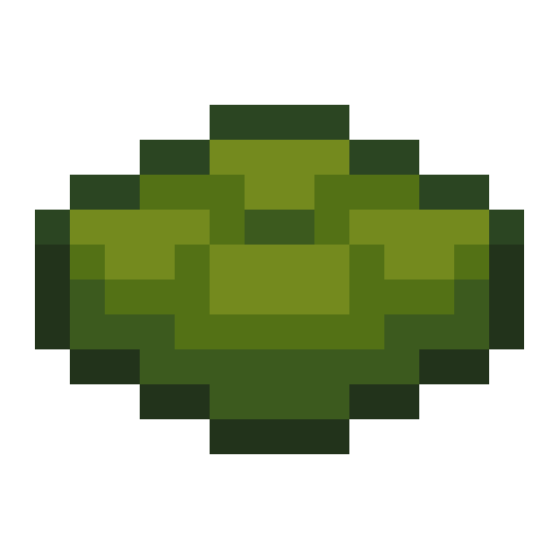 Minecraft Green Cushion PNG