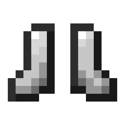 Minecraft Iron Boots PNG