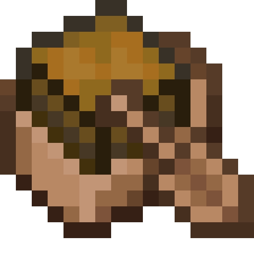 Minecraft Jungle Boat with Chest PNG