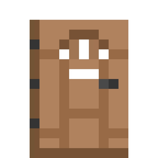 Minecraft Jungle Door PNG