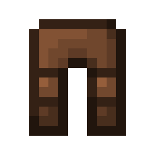 Minecraft Leather Pants PNG
