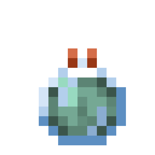 Minecraft Lingering Potion of Water Breathing PNG