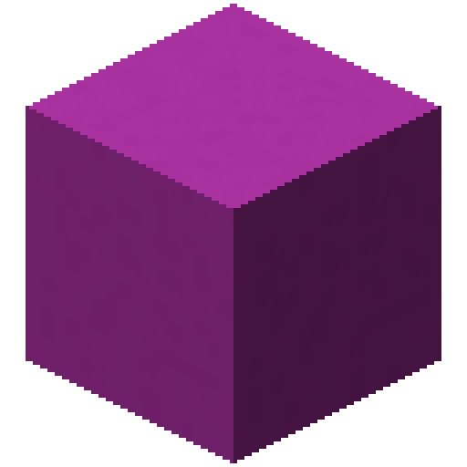 Minecraft Magenta Concrete PNG