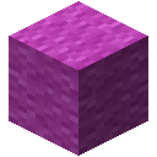 Minecraft Magenta Wool PNG