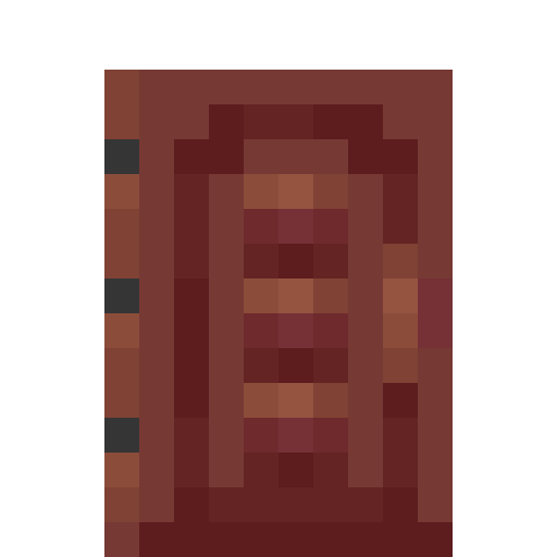 Minecraft Mangrove Door PNG