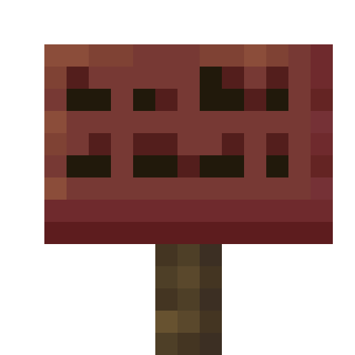 Minecraft Mangrove Sign PNG