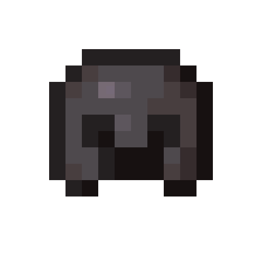 Minecraft Netherite Helmet PNG