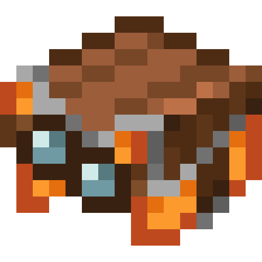 Minecraft Orange Harness PNG