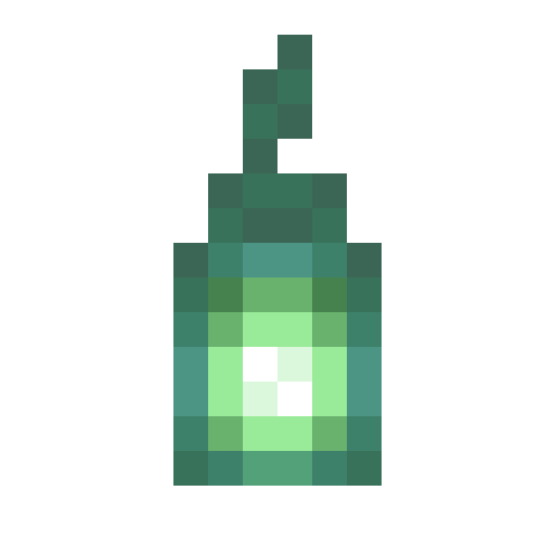Minecraft Oxidized Copper Lantern PNG