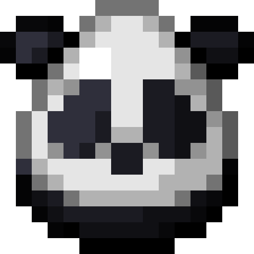 Generar panda de Minecraft en PNG