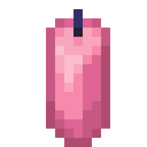 Minecraft Pink Candle PNG