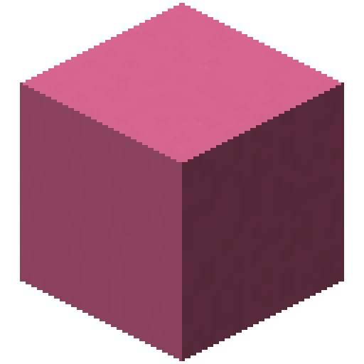 Minecraft Pink Concrete PNG