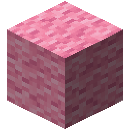 Minecraft Pink Wool PNG