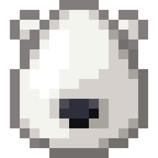 Generar oso polar de Minecraft en PNG