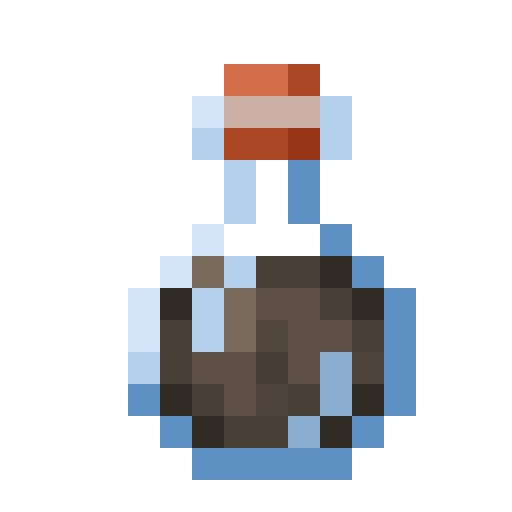 Poción de tejedura de Minecraft en PNG