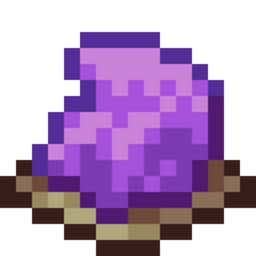 Minecraft Purple Dye PNG