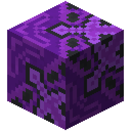 Minecraft Purple Glazed Terracotta PNG