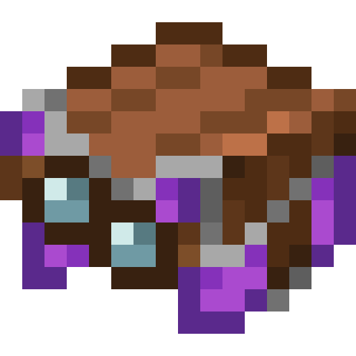 Minecraft Purple Harness PNG