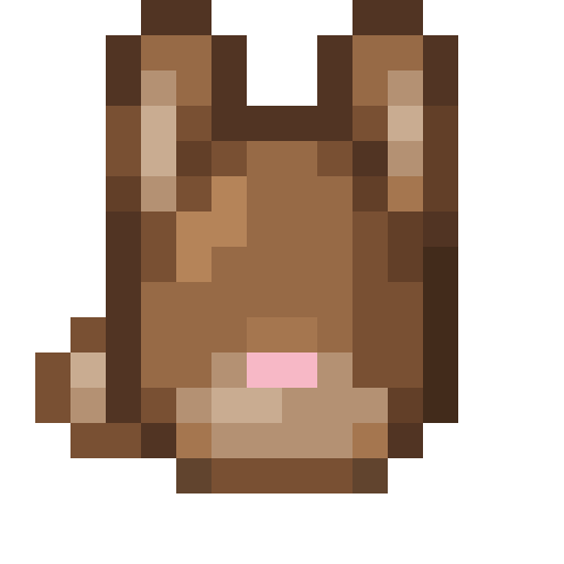 Generar conejo de Minecraft en PNG