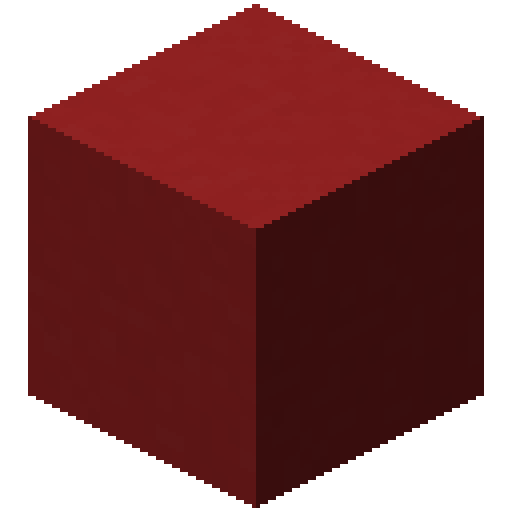 Minecraft Red Concrete PNG