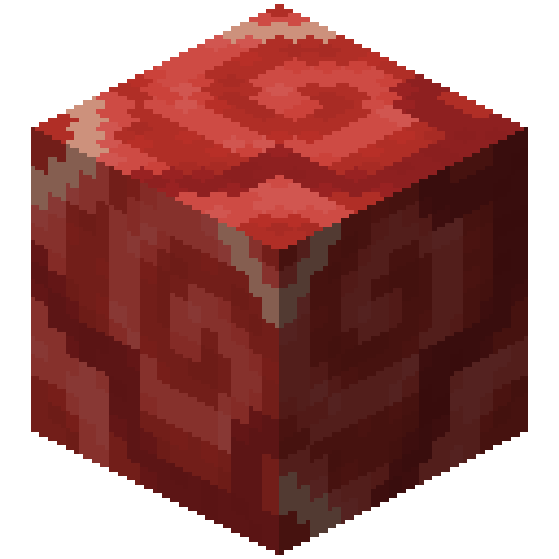 Minecraft Red Glazed Terracotta PNG