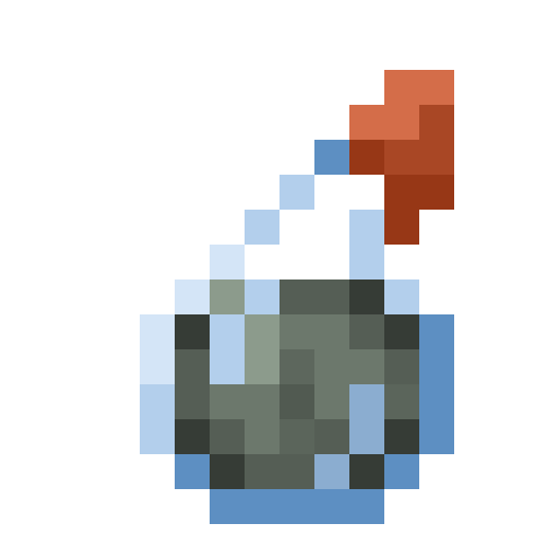 Minecraft Splash Potion of Infestation PNG