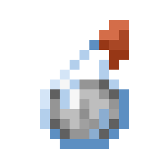 Minecraft Splash Potion of Invisibility PNG